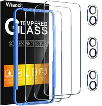 Protetor de Tela Wiaocit para iPhone 16 Kit com 3 Unidades de Vidro Temperado 9H Protetor de Tela Wiaocit para iPhone 16 Kit com 3 Unidades de Vidro Temperado 9H