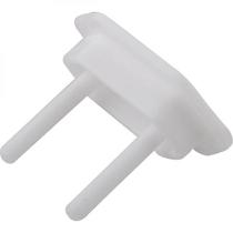 Protetor de tomada branco com 3 peças