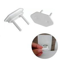 Protetor De Tomada Com 12 Peças De Plástico Branco