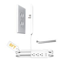 Protetor de Tomadas Infantil Sleek Socket com Cabo de 8 Pés