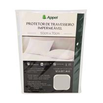Protetor de Travesseiro Impermeável 50x70 Capa Branca Appel Protetor de Travesseiro Impermeável 50x70 Capa Branca Appel