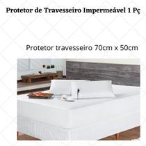 Protetor de Travesseiro Impermeável Liso 1 Peça