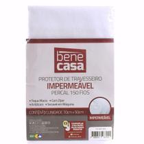 Protetor de Travesseiro Impermeável Percal 150 Fios Bene Casa Protetor de Travesseiro Impermeável Percal 150 Fios Bene Casa