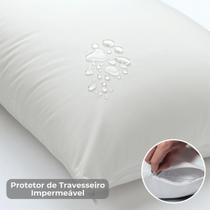 Protetor de Travesseiro Impermeável Percal 180 Fios Protetor de Travesseiro Impermeável Percal 180 Fios