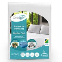 Protetor de Travesseiro Impermeável TechLife Premium Malha Gel Lynel
