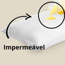 Protetor de travesseiro Malha Gel Impermeável C/Ziper 050x070 - Edromania