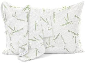 Protetor de travesseiro Utopia Bedding Bamboo Viscose Impermeável Protetor de travesseiro Utopia Bedding Bamboo Viscose Impermeável