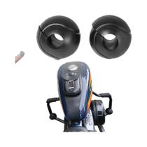 Protetor De Tubos De 22-32mm Para Motocicletas Harley, Honda, Yamaha - Barra De Proteção De Borracha