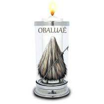 Protetor de Velas 7 dias Orixá Obaluaê Copo Vidro Castiçal Protetor de Velas 7 dias Orixá Obaluaê Copo Vidro Castiçal
