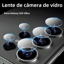 Protetor de Vidro Temperado para Câmera Traseira Samsung Galaxy S24/S23/S22 Ultra 5G