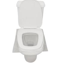 Protetor descartável assento vaso sanitário Premium 6 Und Protetor descartável assento vaso sanitário Premium 6 Und