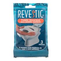 Protetor descartavel para assento sanitario c/6 Protetor descartavel para assento sanitario c/6