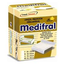 Protetor Descartável para Lençol Medi House Medifral g para Hospitais e Clínicas em Não-tecido Protetor Descartável para Lençol Medi House Medifral g para Hospitais e Clínicas em Não-tecido