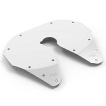 Protetor Deslizante Injet. Branco 5 Roda Jost 2" JSK37C