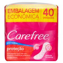 Protetor Diário Carefree Neutralize sem Perfume com 40 Unidades