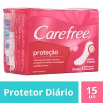 Protetor Diario Carefree Protecao Com Perfume 15 Unidades