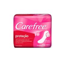 Protetor Diário Carefree Proteção com Perfume 15 Unidades Protetor Diário Carefree Proteção com Perfume 15 Unidades