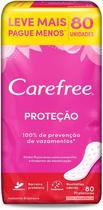 Protetor Diário Carefree Proteção com Perfume 80 unidades