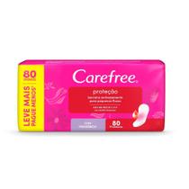 Protetor Diário Carefree Proteção com Perfume 80 Unidades Leve Mais Por Menos Protetor Diário Carefree Proteção com Perfume 80 Unidades Leve Mais Por Menos