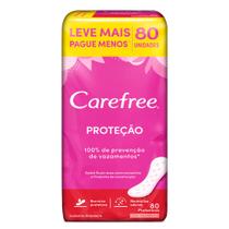 Protetor Diário Carefree Proteção com Perfume Leve 80 pague 60