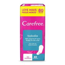 Protetor Diário Carefreee Todo Dia sem Perfume Leve 80 Pague 60 Unidades Protetor Diário Carefreee Todo Dia sem Perfume Leve 80 Pague 60 Unidades
