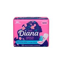 Protetor Diário Diana 15un - Absorção e Frescor - Sem Abas