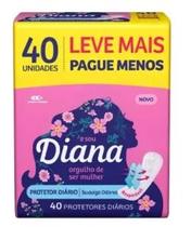 Protetor Diário Diana Leve Mais Pague Menos 40 Unidades