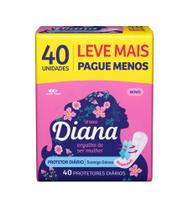 Protetor Diario Diana Normal Suave 40 Unids - Softys