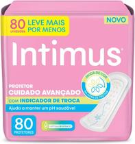 Protetor Diário Intimus com Indicador de Troca 80 unidades