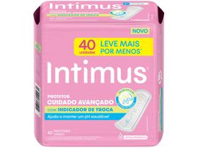 Protetor Diário Intimus Cuidado Avançado com Indicador de Troca 40 Unidades Leve Mais Por Menos Protetor Diário Intimus Cuidado Avançado com Indicador de Troca 40 Unidades Leve Mais Por Menos