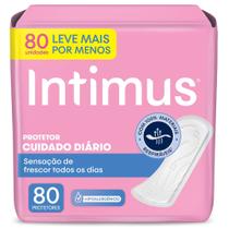Protetor Diário Intimus Cuidado Diário 80 Unidades Protetor Diário Intimus Cuidado Diário 80 Unidades