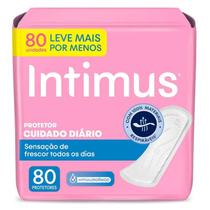 Protetor Diário Intimus Cuidado Diário com 80 Unidades Protetor Diário Intimus Cuidado Diário com 80 Unidades