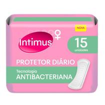 Protetor Diário Intimus Days Antibacteriano sem Abas 15 Unidades