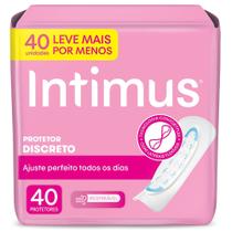 Protetor Diário Intimus Discreto Ultrafino 40 Unidades Protetor Diário Intimus Discreto Ultrafino 40 Unidades