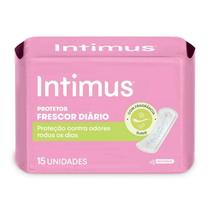 Protetor Diario Intimus Frescor Diário Sem Abas com 15 unidades