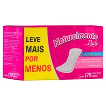 Protetor Diário Naturalmente Daily sem Fragrância 120un Protetor Diário Naturalmente Daily sem Fragrância 120un