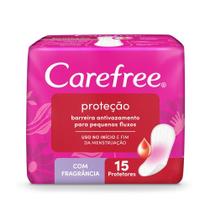 Protetor Diário Original Carefree Com Perfume 15 Unidades Protetor Diário Original Carefree Com Perfume 15 Unidades