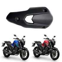 PROTETOR DO ESCAPAMENTO Fz25 FAZER 250 PRETO 2018 A 2024