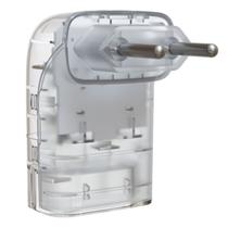 Protetor DPS com Tecnologia LCF iCLAMPER Pocket Fit 2P 10A Transparente ou Preto Anti Raios Protetor DPS com Tecnologia LCF iCLAMPER Pocket Fit 2P 10A Transparente ou Preto Anti Raios