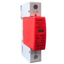 Protetor DPS Dispositivo de Proteção Contra Raios e Surtos Elétricos 40KA 385v Anti Tipo Clamper