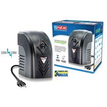 Protetor Eletrônico 220V Monovolt 1000VA 600W Entrada 220V Saída 220V 4 Tomadas Emplac F60004