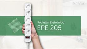 Protetor eletrônico 5 tomadas bivolt EPE 205 Intelbras