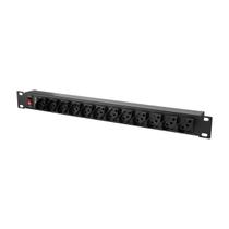 Protetor Eletronico C/ 12 Tomadas P/ Rack 3 Metros Epr 212+ 4824303 Protetor Eletronico C/ 12 Tomadas P/ Rack 3 Metros Epr 212+ 4824303