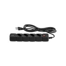 Protetor eletrônico c/ 4 tomadas e 2 usb epe 204 usb preto 1m - intelbras Protetor eletrônico c/ 4 tomadas e 2 usb epe 204 usb preto 1m - intelbras