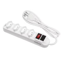 Protetor Eletrônico com 5 Tomadas 10 Amperes Branco - 4824200 - INTELBRAS