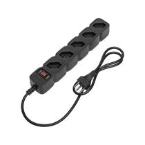 Protetor Eletrônico Com 5 Tomadas Epe 205 Preto Bivolt
