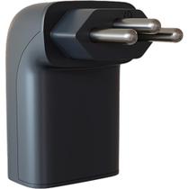 Protetor eletronico dps 3 pinos 20a iclamper pocket fit preto 026803