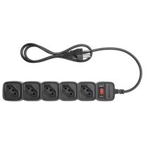 Protetor Eletrônico EPE 205 PT 5 Tomadas Preto Intelbras