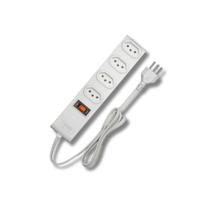 Protetor Eletrônico Fame Régua Filtro de Linha 4 Tomadas 2P+T Cabo de 1M 10A