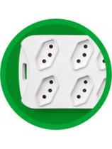 Protetor Eletronico Intelbras C/ 8 Tomadas Branco... Protetor Eletronico Intelbras C/ 8 Tomadas Branco...